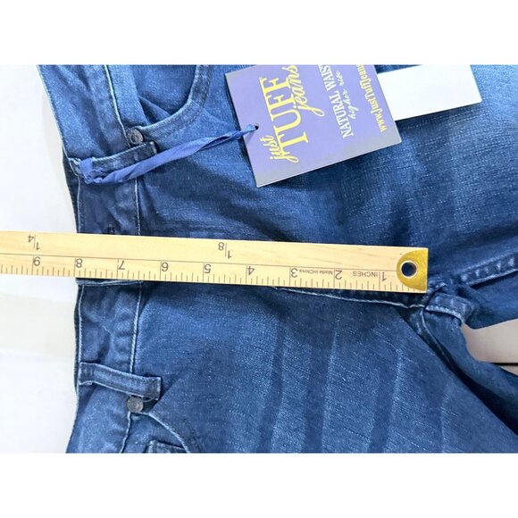 Just Tuff Jeans Flare‎ Leg Denim Trousers Womens 27 Regular - Picture 9 of 13